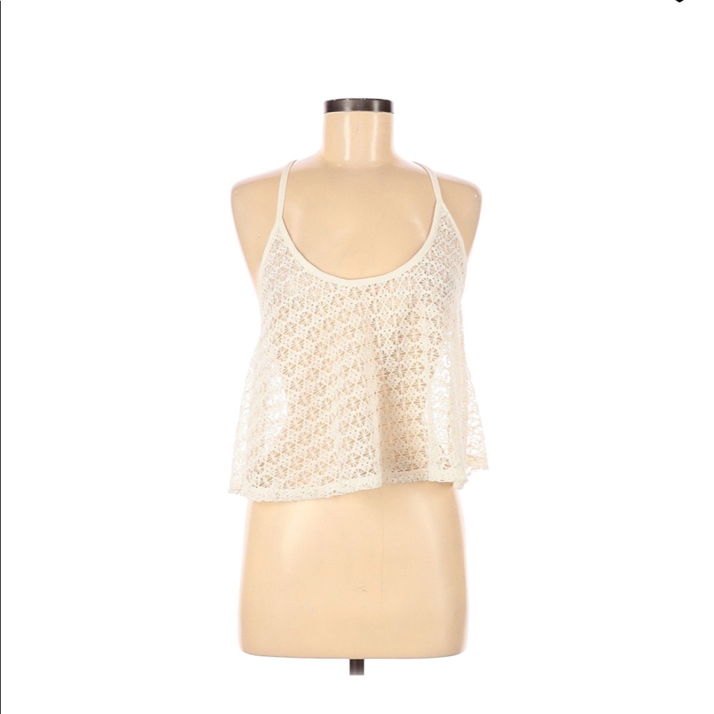 PINK crochet top - Picture 1 of 7